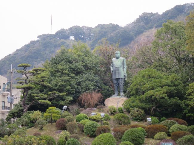 2017春 あったか南九州の旅<第1日> 鹿児島空港→嘉例川駅→入来麓→鶴丸城跡→カイノヤ