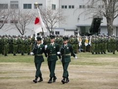 2017年の習志野駐屯地の桜まつりに行く