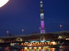 隅田川屋形船と靖国神社と千鳥ヶ淵の観桜の会。