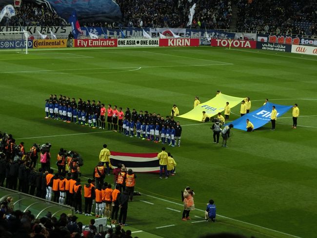 ワールドカップロシア アジア最終予選・第7戦 タイ戦を見に行って来ました。<br />今回は大量得点を期待♪<br />楽しい試合になるのではとかなりテンション高め!!!<br />首位になれるかもしれない大切な1戦です。