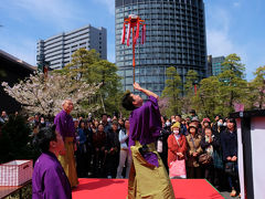 ２０１７　国立劇場　さくら祭りー２　客席　ロビー拝見　太神楽も楽しく