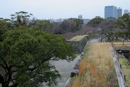 2017春、九州西北の名城(2/35)：3月29日(2)：福岡城(2/6)：天守台、埋門、二の丸