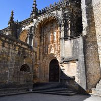 ユーラシア大陸最西端の国ポルトガルと初めに少し2回目のスペイン1人旅 その13：トマール編 世界遺産，さまざまな建築様式が融合したポルトガル最大規模の美しい修道院