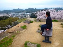 2017年4月8日（土）　鳥取県・米子城の桜（米子市）
