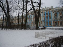 2017 真冬のロシア（2）「雪景色の夏の宮殿（エカテリーナ宮殿）」