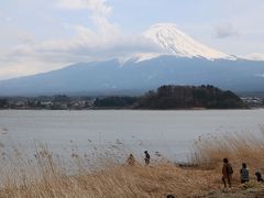 富士山と桜の花を愛でるはずだった旅（1日目の富士五湖編）
