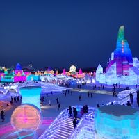 中国ハルピン氷雪大世界  １泊２日