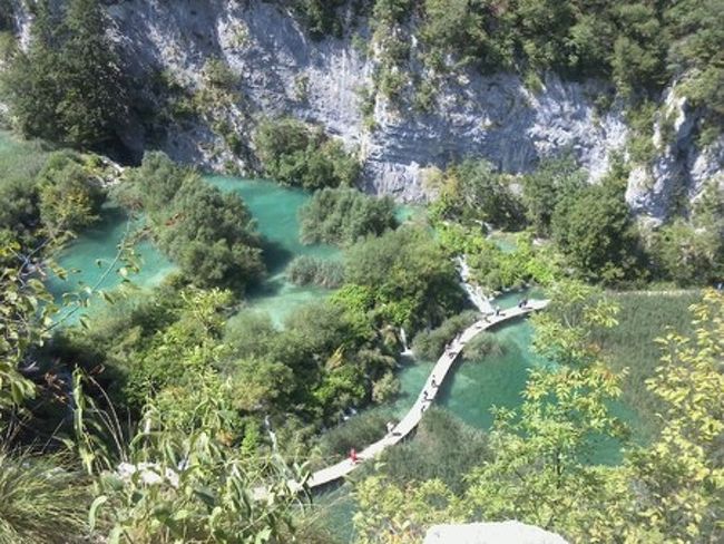 クロアチア・スロベニア旅行３　プリトビッツェ湖群国立公園