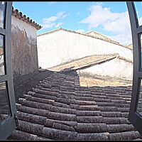 『バクダッド・カフェならぬ、バイーア・カフェ...ホテル』（サルバドール／バイーア州／ブラジル））