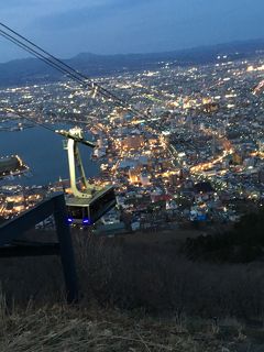 マイレージを使って函館に行ってみた。一日目、羽田空港から赤レンガ倉庫、公会堂、英領事館、函館山