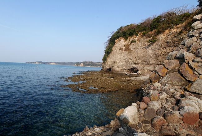 2017.3国東・臼杵旅行10-長崎鼻，粟嶋公園，粟嶋社，真玉海岸