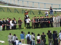 2017 京都 天皇賞　父のみ１人旅～京都競馬場（１時間）～