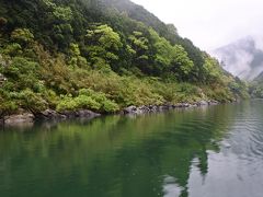 雨の四万十…、でも家族一緒なら大丈夫！