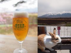 嬬恋高原ブルワリーでビール飲み比べ　浅間牧場茶屋でかわいいウサギに癒される旅