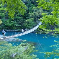 憧れの寸又峡☆行列の夢の吊り橋と貸切の猿並橋　トロトロの温泉は美女つくりの湯―ＧＷ・大井川鐡道の旅Vol.2