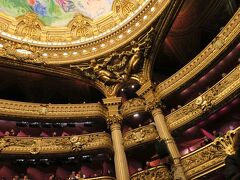 オペラガルニエでバレエ鑑賞　（on補助椅子）