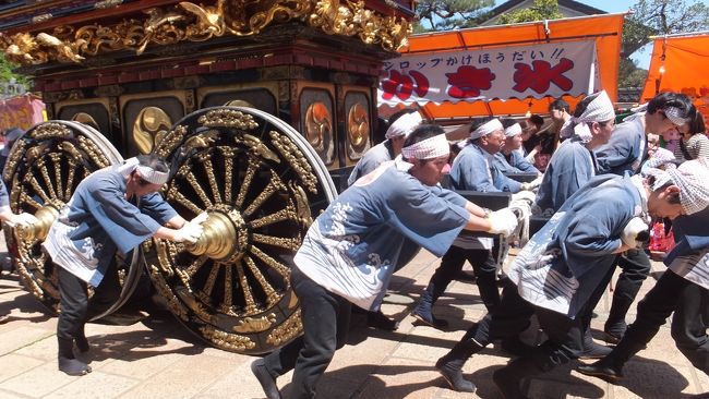 富山のＧＷを楽しみました！～(3)２日目は、いよいよ南砺市・城端の曳山祭です！