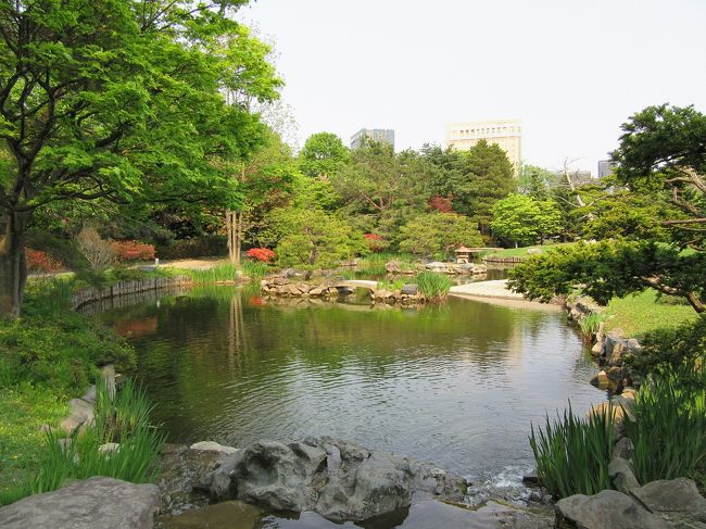 「中島公園」散策のつづき、今回は「日本庭園」です。