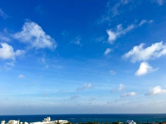 ひとあし早い夏休みということで沖縄に出かけてきました。一昨年9月に石垣島に出かけたのですが、沖縄本島はおよそ1年4ヶ月ぶりの訪問となります。<br /><br />昨年の梅雨明けが6月8日だったので、「賭け」に出たのですが、やはり日頃の行いでしょう。お昼の便だったのですが、那覇空港は着陸する直前まで大雨（爆）。。。飛行機が視界不良だかで下りられず、那覇上空で10分～15分ぐらい待たされました。<br /><br />二日目は雨、時々、曇り、三日目は晴れ、時々曇り、そして土砂降りの雨、最終日の昨日だけ朝からドピーカン！！焼け付くように暑い！と思ったら、お昼の11時に「梅雨明け宣言」が出されたそうです（爆）。なにも帰る日に梅雨明けしなくたってねぇ。。。快晴の青空が眩しかったです（号泣）。。。<br /><br /><br />まぁ、格安ツアー（往復飛行機代、レンタカー、ホテル宿泊、すべて込み込みで31,500円！！）<br />という破格値だったので分相応という感じでしょうか（汗）。。。<br />いい年をしてあまり安いツアーに出かけるのもいかがなものかという感じでしたが、<br />中身的にはそんなに悪くなかったです。<br />レンタカーはよく走るヴィッツだったし。。。雨には降られたけど、良いことにしましょう（笑）。<br />