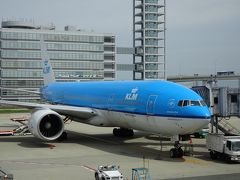 イタリア旅行記　航路　KLM航空　アムステルダムでトランジット