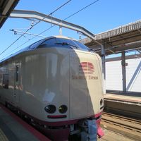 サンライズ出雲に乗って出雲へ行こう！　１日目　駅前温泉らんぷの湯・稲佐の浜・出雲大社・湯の川温泉　松園に泊まる