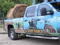 アメリカ３州・カナダ２州、国境沿いドライブの旅２週間２０１６　４8、昼間、Historic O'Keefe Ranchで遊ぶ