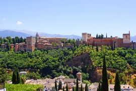 ２０１６真夏のスペイン周遊（12）世界遺産アルハンブラ宮殿のアルカサバとカルロス５世宮殿