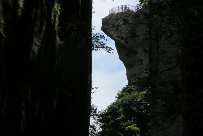 2017春、神奈川と千葉の寺社(9/14)：5月6日(2)：鋸山・日本寺(2)：相模湾眺望、鋸山