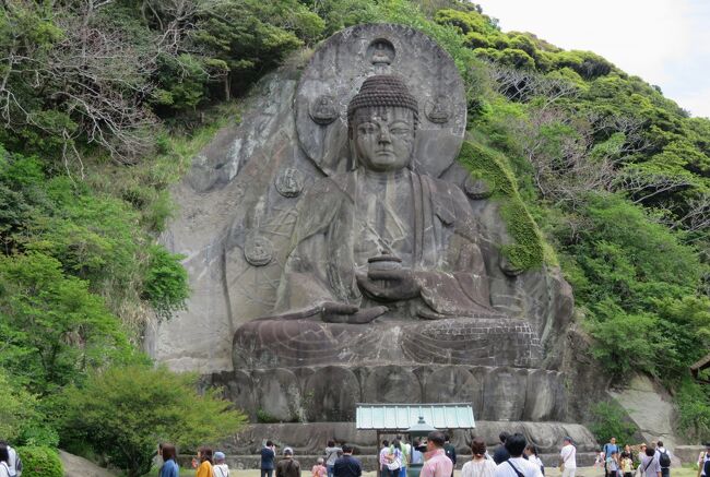 2017春、神奈川と千葉の寺社(12/14)：5月6日(5)：鋸山・日本寺(5)：羅漢、聖徳太子像