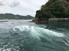 お散歩クルーズde初めての能島上陸