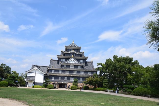 まずは青森～伊丹空港～新大阪～岡山へ。岡山10年以上ぶりかなぁ？住んでた時、岡山城行かなかったな