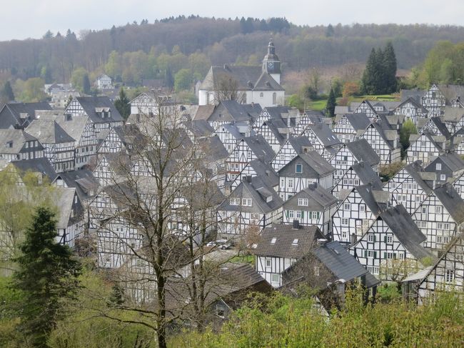 2017年5月3日（水）Freudenberg フロイデンベルク<br />お日様が出たので、ハッピーねこさんと主人と3人で慌てて見晴らし台へ♪<br />おぉ♪♪♪<br />やっぱり全然違う☆☆☆<br />お日様が出ていない時より美しいさが♪♪♪<br /><br />いつかこの街に宿泊して朝一番にここに来てこの風景を眺めてみたいです。<br />そんな日が来ますように☆<br /><br />表紙のフォトが同じような感じですが、曇りバージョンと晴れバージョンとなります。