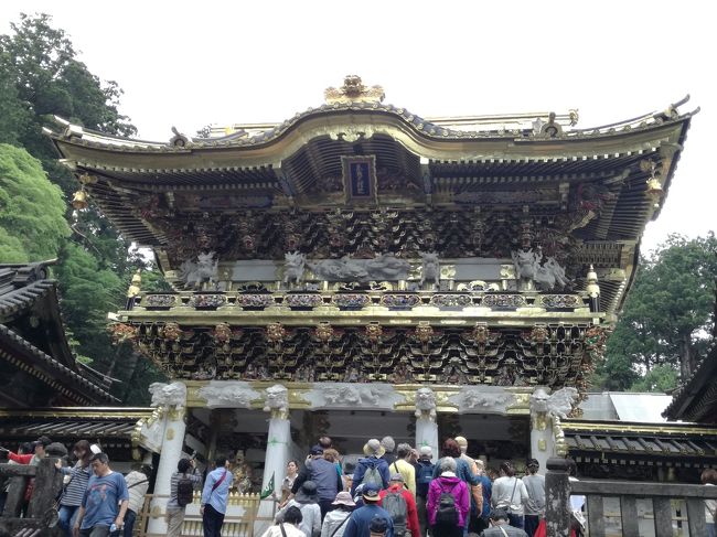 4年の大修理の後綺麗になった陽明門を見てきました。<br />東照宮の料金体制も変わって 入場に1300円です。<br />前は眠り猫を見る時はお金がかかったのですが、今は全て有料。<br />ま、そうあるべきだったんでしょうね、維持費を考えれば。。。<br /><br />日光湯元温泉に宿を取り、翌日は切込湖刈込湖ハイキングコース(全7.7KM, 4時間)。今回は湯元から出発して光徳へ出る逆ルートで行きました。こちらのルートの方が多少楽かな?
