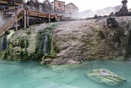 2017春、長野、群馬と栃木の名所(8/26)：4月25日(8)：草津温泉(4)：草津山光泉寺、湯畑