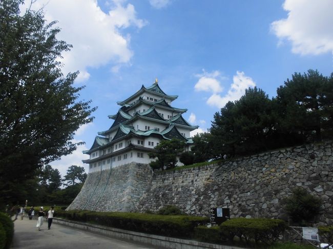 名古屋城に行ってきたので天守閣に登りました。