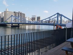 東京清澄・新しく誕生した“隅田川テラスカフェ”～清澄庭園の花菖蒲を訪れて