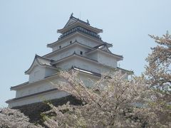 春の会津若松市街　①