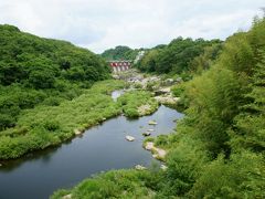 往年の景勝地　勘八峡