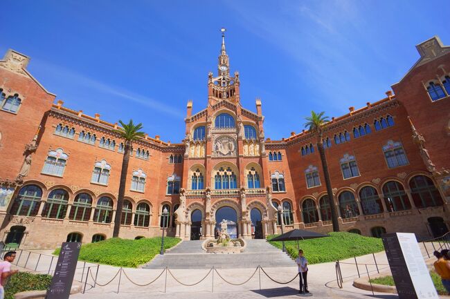 ２０１６真夏のスペイン周遊（18）世界一美しい病院 世界遺産サン・パウ病院