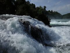 ラインの滝（Rheinfall  Schaffhausen  Switzerland）シャフハウゼン スイス　　8日間で巡る4ヵ国の街歩き 1/15 　最初の訪問地