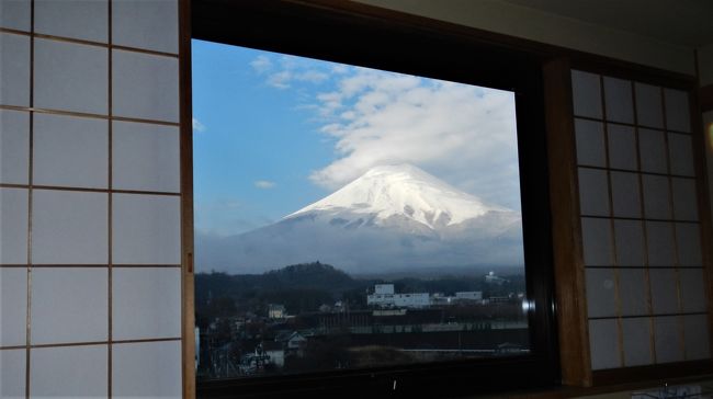 山梨の早春の花見　秘湯と鐘山苑