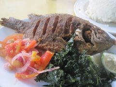 2016 ナイロビ後半は名物らしき魚料理をいただいたり「自称亡命者」のおっちゃんとお茶飲んだりしてました