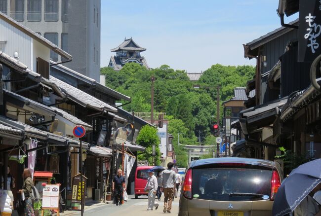 2017初夏、日本百名城の犬山城(1/8)：犬山城下町(1)：地下鉄から名鉄に乗り継いで犬山へ