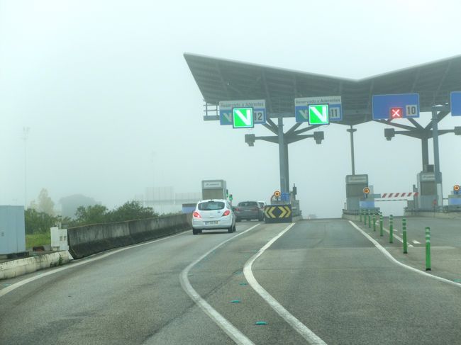 2016.12ジブラルタル海峡への遠い道26-濃い霧の中Grandolaからリスボン空港へ