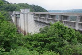 2017初夏、ダム見学(1/5)：小里川ダム(1)：名古屋駅からバスで山岡へ、小里川ダム