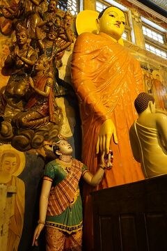 灼熱のスリランカ（31）ガンガマーラとシーマ・マラカヤ寺院で旅の無事を感謝し、ミニストリー・オブ・クラブのランチを楽しみ帰国の途につく。