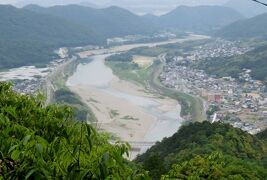 2017春、日本百名城の岐阜城(3/5)：金華山御嶽神社、題目塚、リス村、ローウェイで下山