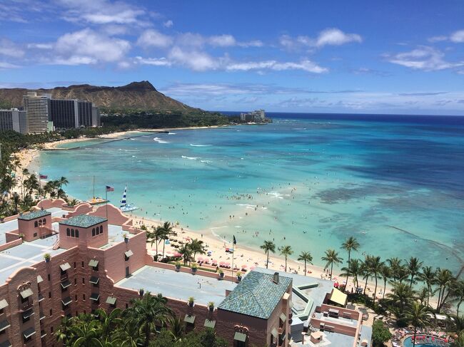 4度目ハワイ2017優雅に女子旅1日目～初めてのオーシャンフロントに感激