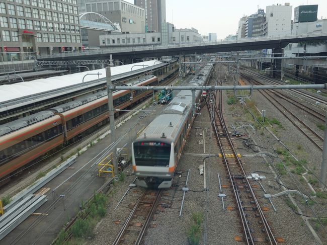 新宿バスタはバスの駅かもしれませんが、鉄道好きにはかくれた聖地です。山手線、総武線、中央線、小田急線の走る姿をまじかに見れます。鉄道好きがたくさん集まっています。