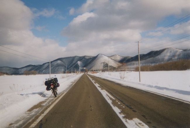 2003年に続き翌2004年の年越しもバイクで宗谷岬を目指しました